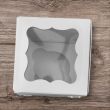 Caja para Reposteria blanca medida 9X9X11. Especial para 1 cupcake