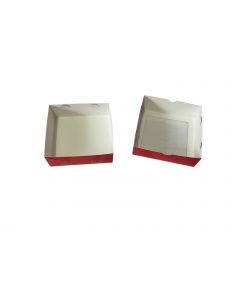Caja para Reposteria color rojo medida 15x15x05