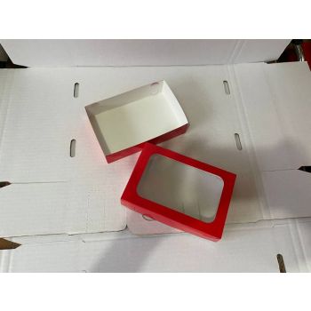 Caja Roja de 18x12x4